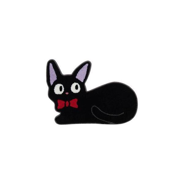 ジブリ ジジ 魔女の宅急便 くつろぎ マット インテリアマット ブラック 約50×70cm 63173  猫 ネコ ねこ 黒猫
