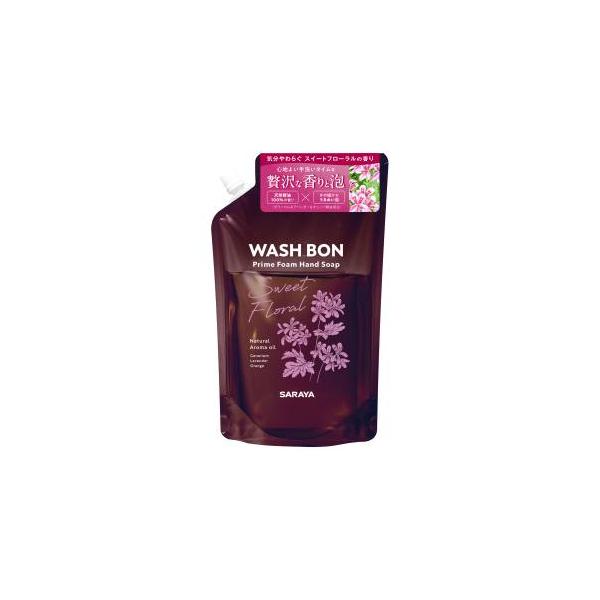 他サイト： 東京サラヤ ウォシュボン プライムフォーム スイートフローラル 詰替 500mlの商品画像