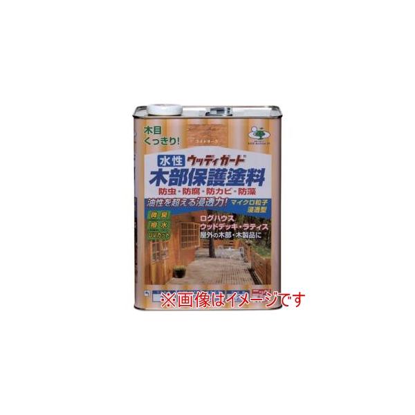 【取寄品 出荷：約2−6日 土日祝除く】マイクロ粒子浸透型の新しい微臭の水性木部保護塗料です。