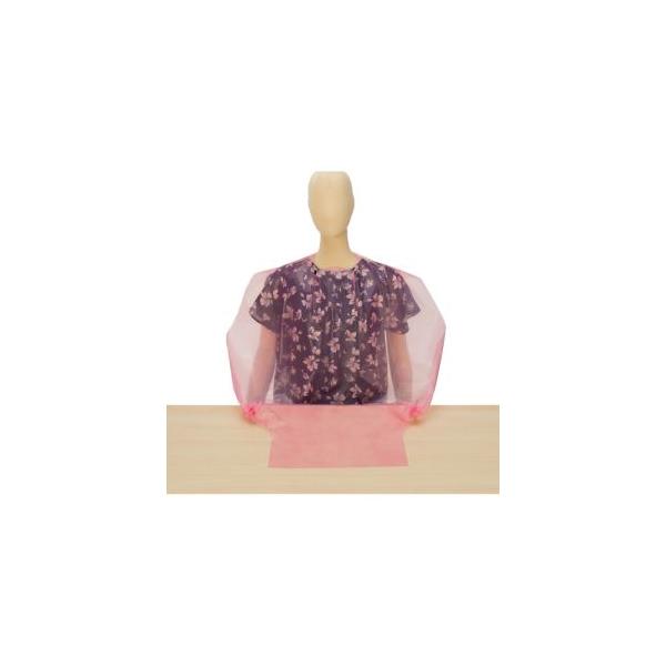 他サイト： シンガー LPE0251NSPB 食事エプロン使い切り2.5WAY 50枚入 ピンクの商品画像