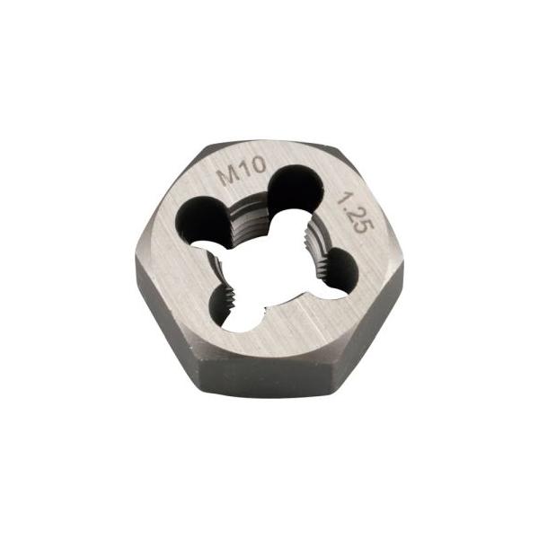 他サイト： ミツトモ 22239 六角ダイス M10×1.25mm 六角サイズ21MM 合金工具の商品画像