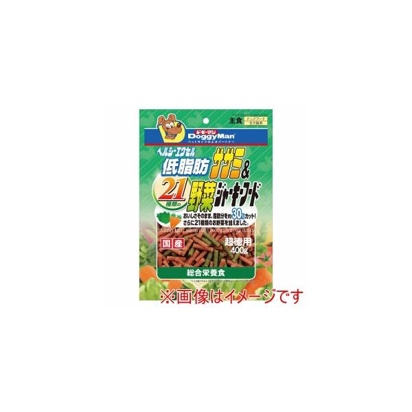 ドギーマン ヘルシーエクセル 低脂肪 ササミ&21種類の野菜ジャーキー