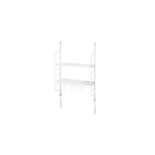 他サイト： 平安伸銅工業 スリムポールラック ハンガー set M SPL-2の商品画像