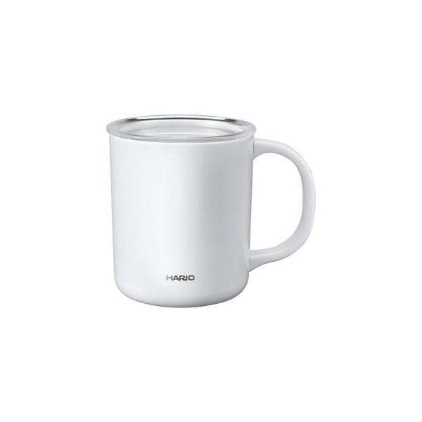 他サイト： ハリオ セラミックコーティング 真空二重保温マグ 350ml CMG-350-Wの商品画像