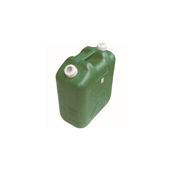 他サイト： ヒシエス KY-20S 軽油缶 20Lスリム グリーン 土井金属化成 メーカー直送 代引不可 北海道 沖縄 離島不可の商品画像