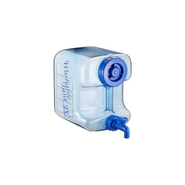 他サイト： イワタニ ポリカーボネイト ウォッシャブルタンク 12L 蛇口式コック付 岩谷マテリアルの商品画像