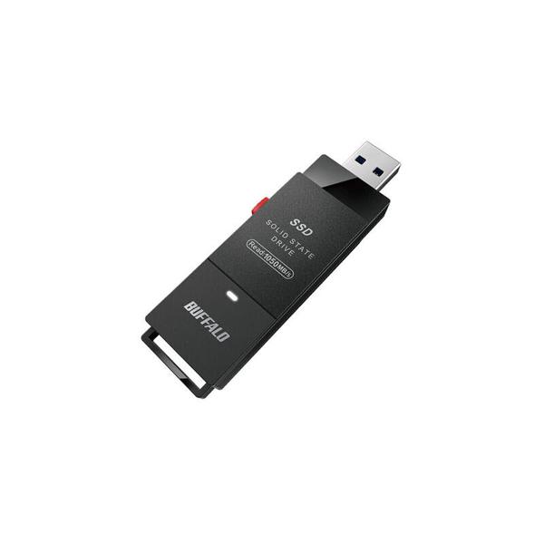 【取寄品 出荷：約5−9日 土日祝除く】USB3.2(Gen2) Type-A＆C TV録画対応 スティック型 ハイスピード MiniStation SSD 2TB