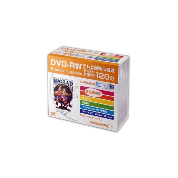 DVD-RW ^p5mm XP[X 10P HDDRW12NCP10SC