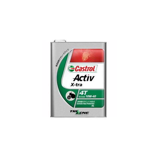 JXg[ ANeBu 4T ActivXtra 10W-40 4L 4TCNGWIC Castrol