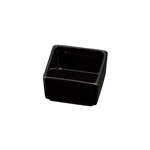 ヤマコー プチ小鉢 黒 6.3×6.3×H3.5cm 27003 用美