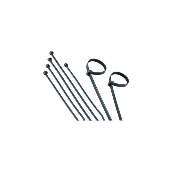 他サイト： トラスコ TRJ350SB ナイロン結束バンド耐候性タイプ幅4.8mm長さ368mm 100本 TRUSCOの商品画像