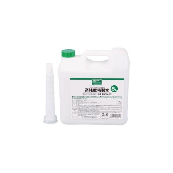 他サイト： トラスコ THPW-05 高純度精製水 5L TRUSCOの商品画像
