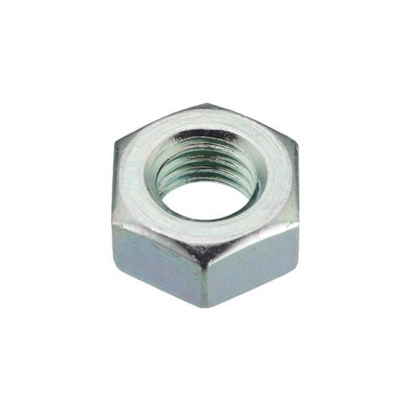 他サイト： トラスコ 六角ナット1種 三価白 サイズM12×1.75 10個入 1PK B724-0012の商品画像