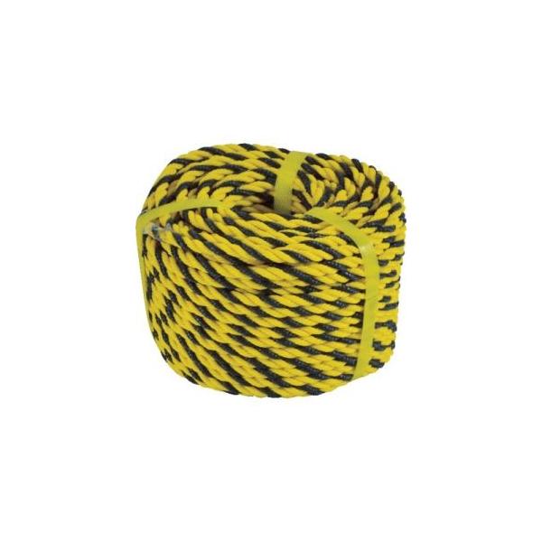 他サイト： トラスコ トラロープ 3つ打 7.5×10m TTR-7.5-10の商品画像