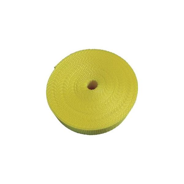 他サイト： 【メール便選択可】トラスコ ナイロン平ベル 1.2t×20mm×5m 黄色 TNB205-Yの商品画像