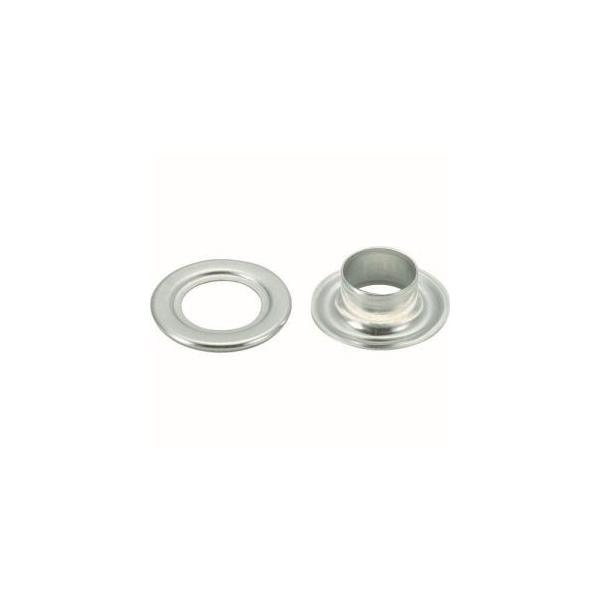 他サイト： トラスコ 両面ハトメ アルミ 8mm 400組入 THP-A8の商品画像