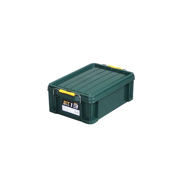 他サイト： JEJアステージ ＃13 STボックス ダークグリーン 295×443×159mm メーカー直送 代引不可 北海道沖縄離島不可の商品画像