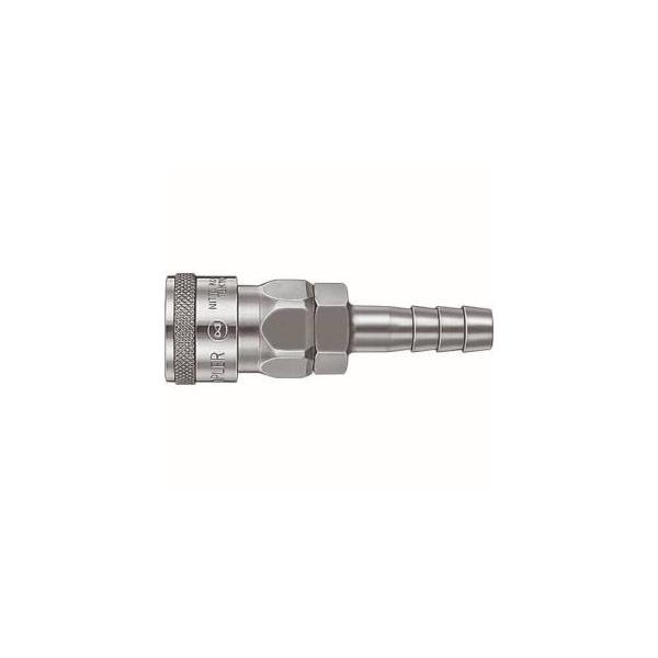 日東工器 20SH ハイカプラ 鋼鉄製 ニトリルゴムNBR SG ホース取付用ソケット 相手側1/4インチ 耐圧力2.0Mpa