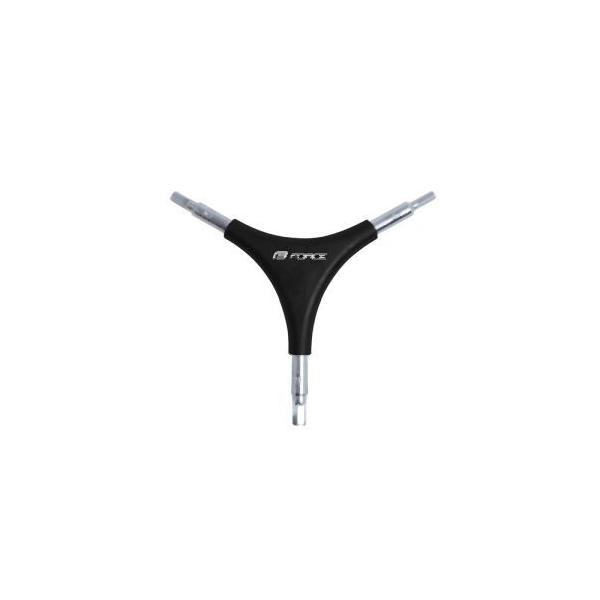 �y���[���֑I���z�t�H�[�X Y�^ 6�p�����` 4 5 6 mm �u���b�N 80555 FORCE