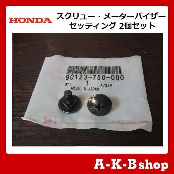 ホンダ除雪機　純正　スクリュー・メーターバイザーセッティング　２個セット■適応機種　ホンダ除雪機　HS660/HS760/HS870/H970■部品番号　90123-750-000　　　　　　　　　　　　　　　　　　※適合機種なのか分からな...