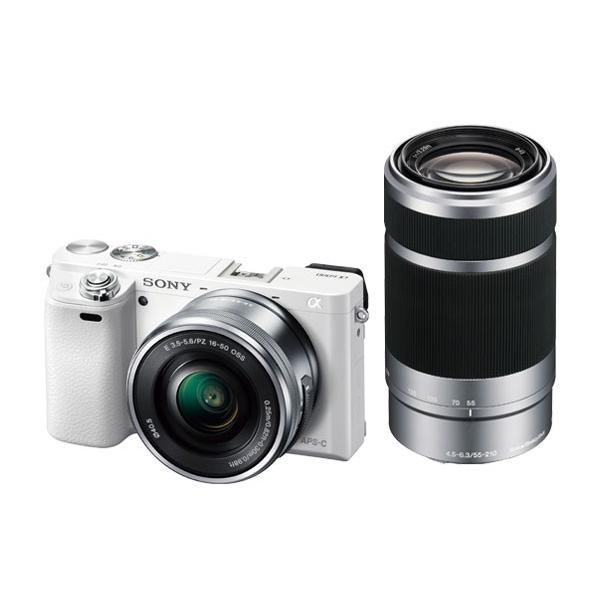 SONY（ソニー） α6000 ILCE-6000Y ダブルズームレンズキット (ホワイト