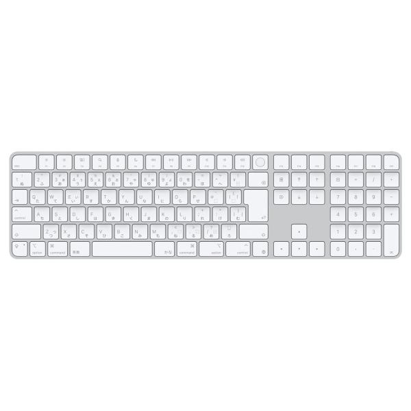 Magic Keyboard テンキー付き 日本語(JIS) MXK73J/A(ホワイト)/apple