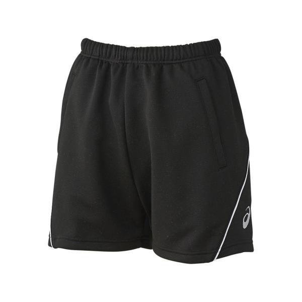 アシックス ウイメンズドライプラクティスパンツ ブラック×ホワイト asics 2052A309 001