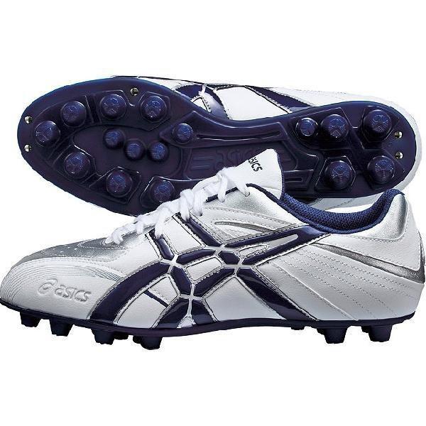 【送料無料】アシックス ミサイル FX2 ホワイト×ネイビー asics TAM805 0150