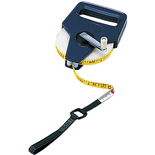 目盛が両面印刷の巻尺です。[商品詳細]●素材：ガラス繊維、ＡＢＳ樹脂枠●サイズ：テープ幅／１２ｍｍ、テープ厚／０．５ｍｍ●重量：４００ｇ●原産国：日本[その他]各種伝票（見積書・納品書・請求書・領収書）は、オプションにてご指示下さい。[納期...