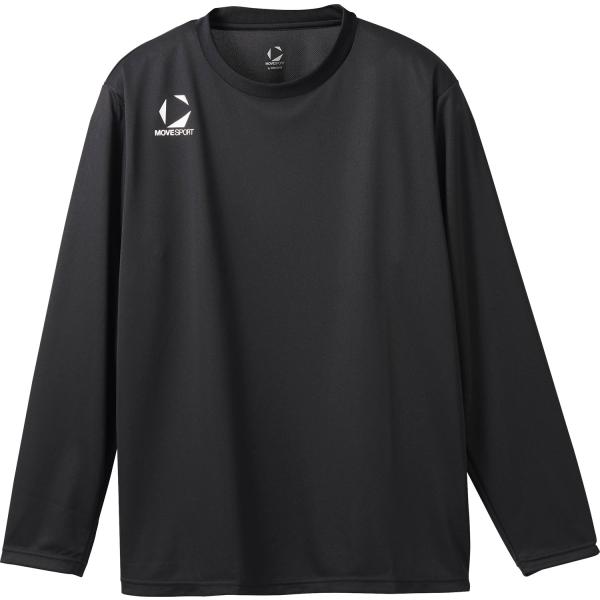 【送料無料】デサント ワンポイントロングスリーブシャツ ブラック DESCENTE ST5SLTT0M BK00