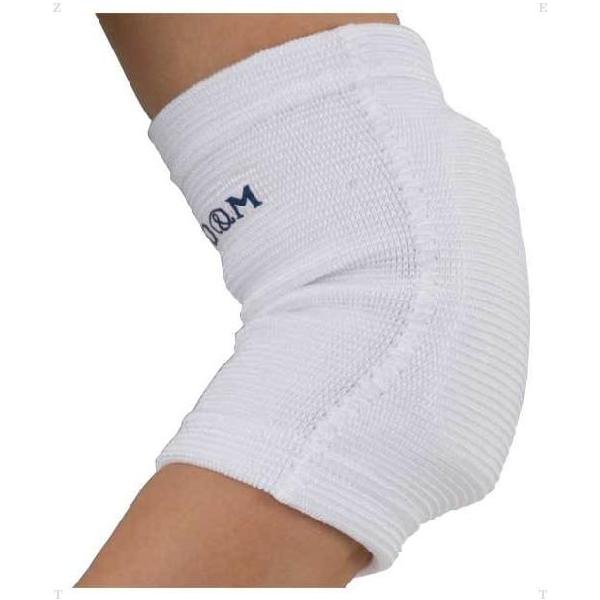 【送料無料】Ｄ＆Ｍ ショートエルボーパッド ホワイト DM 777 24