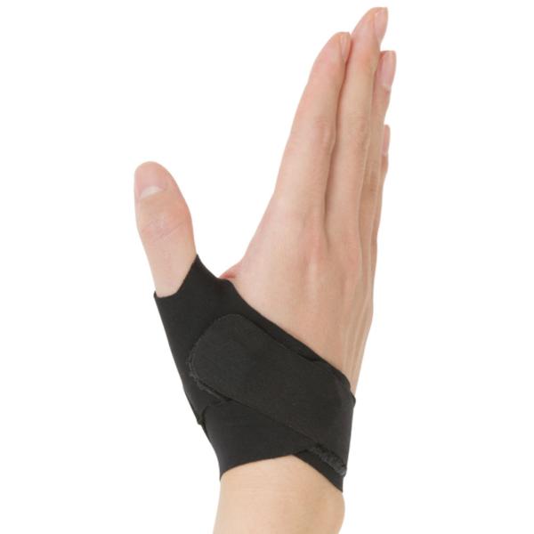 【送料２９０円】Ｄ＆Ｍ 【親指用サポーター】 サムラップ ブラック DM D30 27