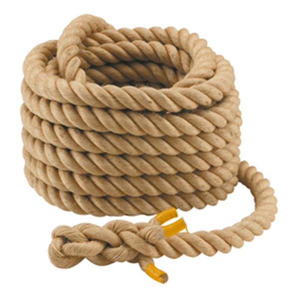 １０ｍから１００ｍまで、長さの指定が出来ます。[商品詳細]●重量：１３９０ｇ／ｍ●素材：マニラ麻ロープ（末端処理済）●受注単位：１ｍ単位にて１０ｍから１００ｍまで●１０ｍ以上はセンターマーク付き●高校〜一般用●日本製【別注対応】※１０ｍ未満...