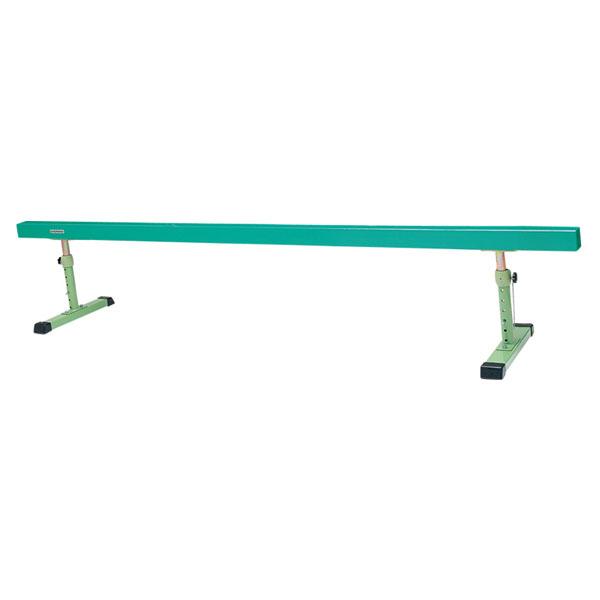 脚部６段調節式平均台。[商品詳細]●サイズ：長さ３６０ｃｍ×高さ５５〜８０ｃｍ×バー幅１０ｃｍ●自重：約３２ｋｇ●材質：木、脚部／スチール●脚部６段調節式●日本製[その他]各種伝票（見積書・納品書・請求書・領収書）は、オプションにてご指示下...