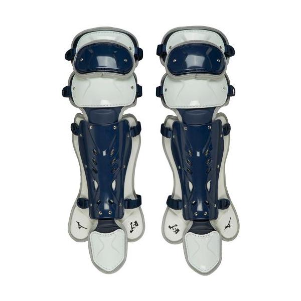 MIZUNO ミズノ ソフトボール用レガーズ ネイビー×ホワイト Mizuno