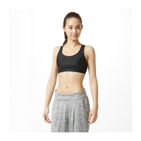 ミズノ パワーフィットブラ(ハイサポートブラ)［レディース］ ブラック Mizuno 32MJ9D6309