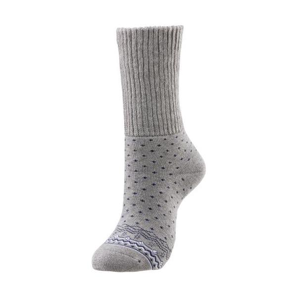 ゆるぬくシリーズのソックス。ゆったりらくちん、ステイホームに最適。[商品詳細]●価格：￥2,090(本体価格￥1,900)●品番：C2JX1801●サイズ：22〜24cm●色展開：05/グレー　　　　　　09/ブラック　　　　　　15/ネイ...