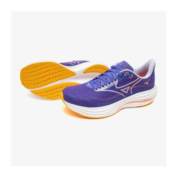 ミズノ ウエーブライダー29 SW(ランニング) パープル×ホワイト×ピンク Mizuno J1GD250627