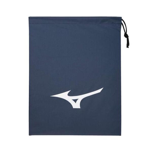 他サイト： 【送料２９０円】ミズノ シューズバッグ(M) ネイビー×ホワイト Mizuno J1GZ240514の商品画像