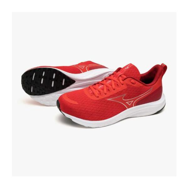 【送料無料】ミズノ ミズノ エスペランザー2(ランニング) レッド×シルバー Mizuno K1GA244412