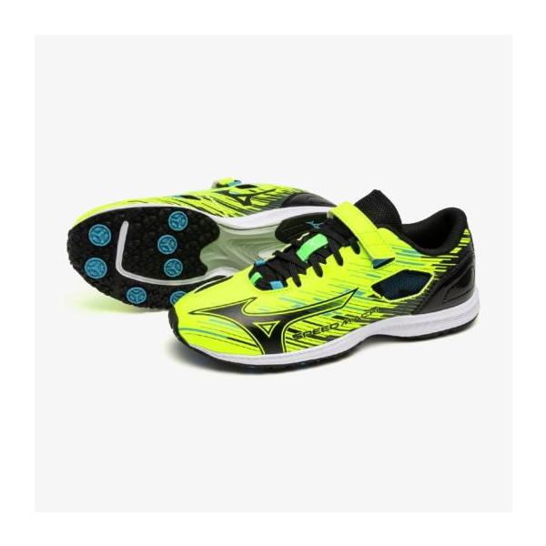 ミズノ スピードマッハ3 イエロー×ブラック×グリーン Mizuno K1GC255202