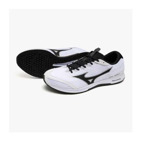 【送料無料】ミズノ デュエルソニック4(陸上競技) ホワイト×ブラック Mizuno U1GD257003