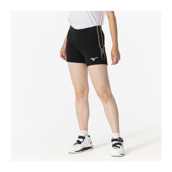 【送料２９０円】ミズノ ゲームパンツ(バレーボール)［ウィメンズ］ ブラック Mizuno V2MBB22109