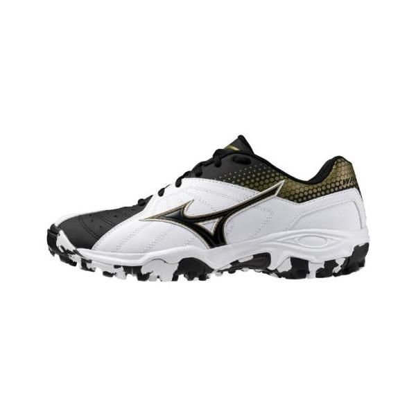 ウェーブ ガイア 3 WIDE　ホワイト×ゴールド　【MIZUNO|ミズノ】ハンドボールシューズx1gd235004