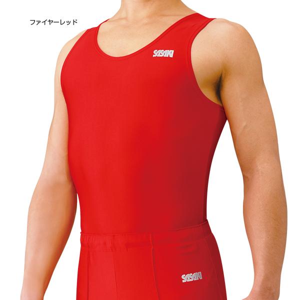 【送料２９０円】ササキ ジムシャツ ファイヤーレッド SASAKI J600 FIR