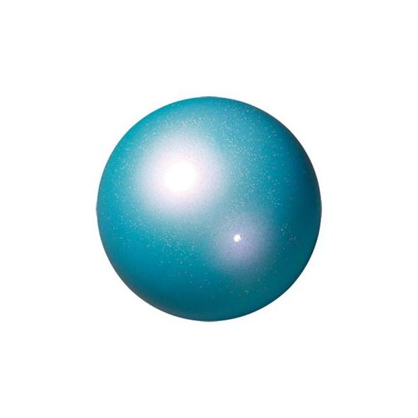 玉虫色の深みのある色合いは、光りや角度によってその表情を変え、演技をより鮮やかに彩ります。[商品詳細]●素材：ゴム●サイズ：径１８．５ｃｍ、重さ400ｇ以上●（財）日本体操協会検定品●ＦＩＧ（国際体操連盟）認定品[納期について]出荷までに３...