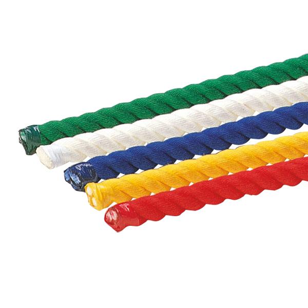 小・中学校用、５色（赤・青・黄・緑・白）１組、センターマーク入り、両端融着テープ止め[商品詳細]●サイズ：直径３６ｍｍ×長さ１０ｍ●素材：ポリプロプレン●重量：２９ｋｇ／組●小・中学校用●センターマーク入り、両端融着テープ止め●５色１組（赤...