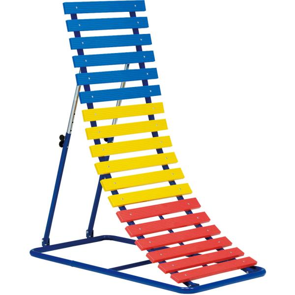 練習にやさしい幅６０ｃｍの耐久性に優れたＡＢＳ樹脂成型ワイドボード採用。ボード部調節サポートアームをより安全なダブルサポート、ベース部はコーナー曲線の安全に配慮した設計（固定クイ４本付）。[商品詳細]●サイズ：幅６５（板部６０×６．５）×奥...