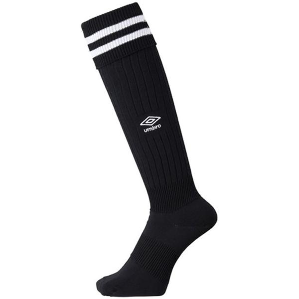 【送料２９０円】アンブロ サッカー ラインストッキング ブラック UMBRO UAS8310 BLK