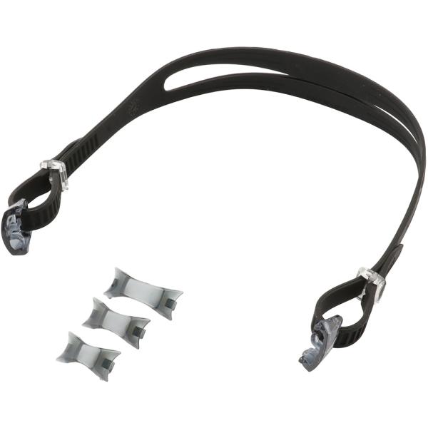 【送料２９０円】ビュー 度付きゴーグルパーツキット シリコーンストラップ ブラック VIEW VPS570 BK